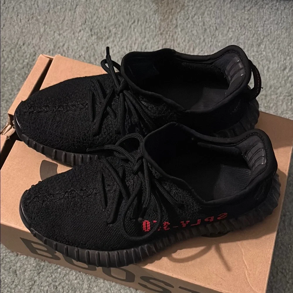 Adidas Yeezy Boost 350 V2 Black and Red Men’s Size 6.5